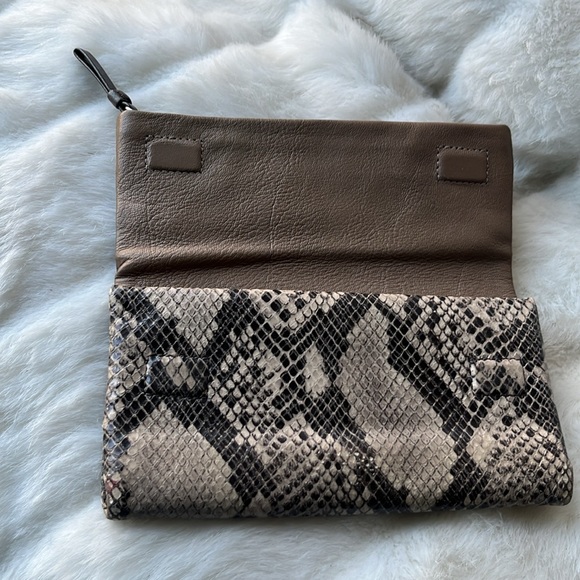 Brighton Leather and Snakeskin Wallet - Picture 3 of 9